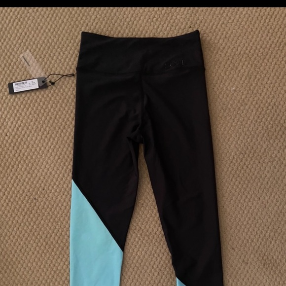 COPY - Soul by Soulcycle Leggings Blue and Black NWT - Picture 3 of 8
